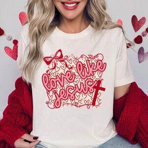 Love Shirt, Graphic Christian Shirt, Valentine Gift